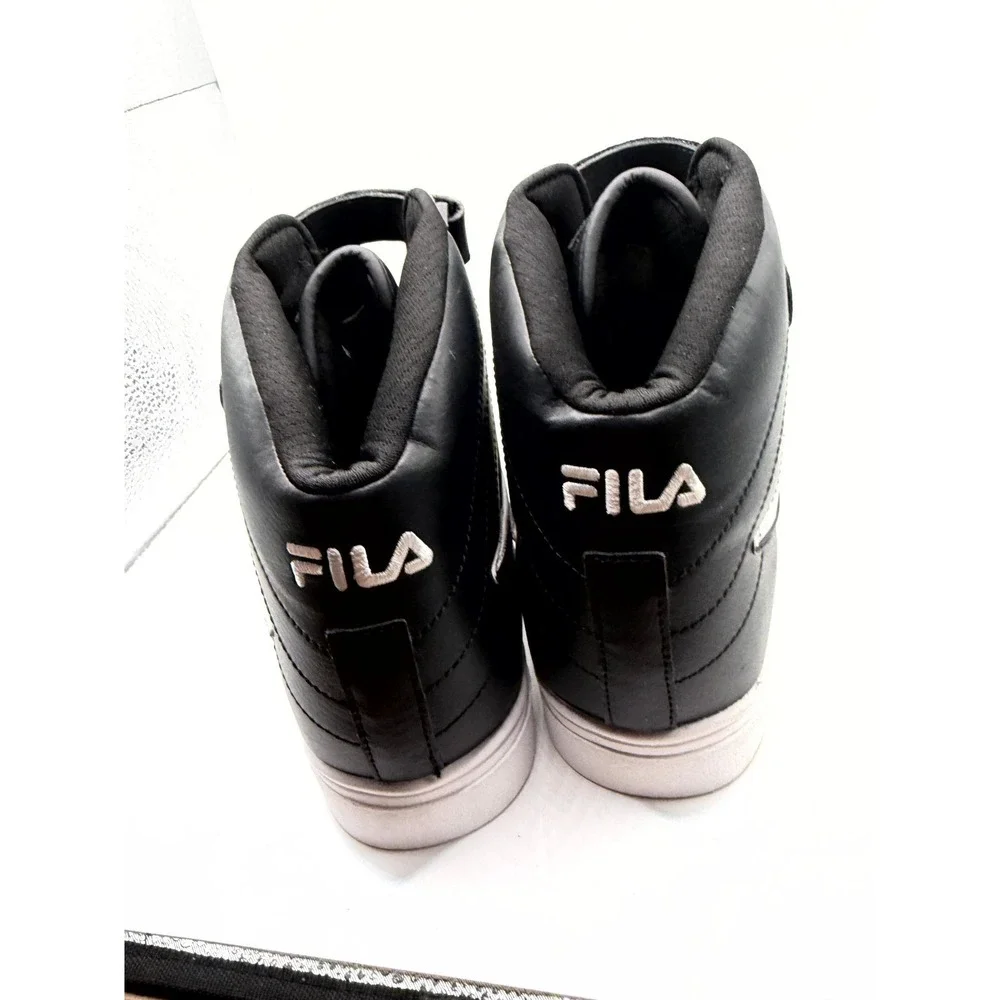 Fila Vulc 13 Reverse Flag 1CM00802-021 Mens‎ 13 Sneaker Black Basketball Shoes
